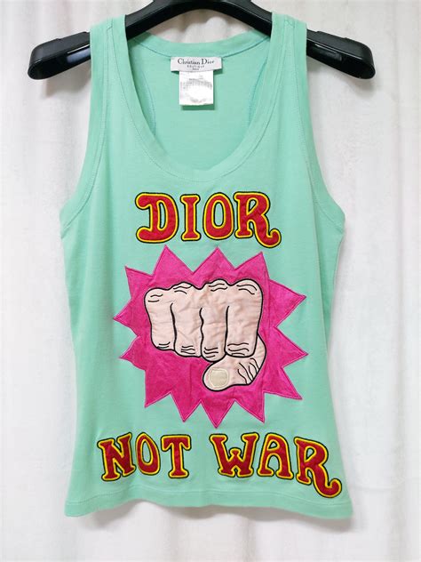 Dior Not War Top Galliano for Dior T